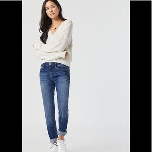 Mavi Emma Slim Boyfriend Jeans Mid Rise